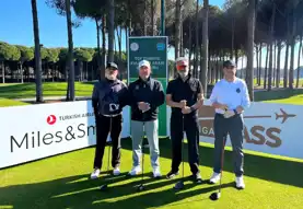 Türkiye Kulüpler Arası Golf Turnuvası Antalya'da Başladı