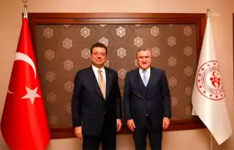 İmamoğlu, 2027 Avrupa ve 2036 Olimpiyat Oyunları için Ankara'da Görüştü
