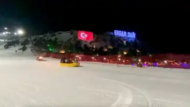 Ergan Dağı'nda Kayak, Rafting ve Yamaç Paraşütü!