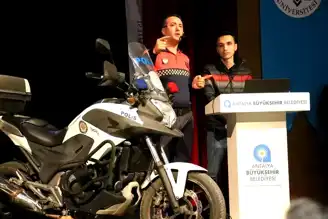 Gazipaşa'da Motosiklet Güvenliği Semineri