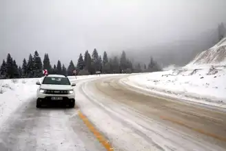 Ilgaz Dağı'nda Muhteşem Kar ve Sis Manzarası!