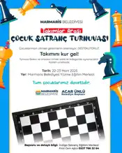 Marmaris'te Satranç Turnuvası!
