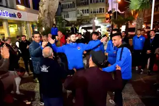 İncirliova Belediyespor Lider! Coşkulu Karşılama!