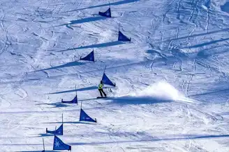 Erzurum'da Snowboard Milli Takım Seçmeleri
