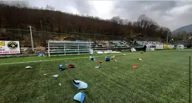 Karabük'te Futbol Maçı Gergin Bitiş