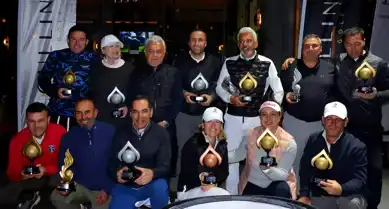 Recep Turan, Taurus Kış Golf Turnuvası'nın Şampiyonu